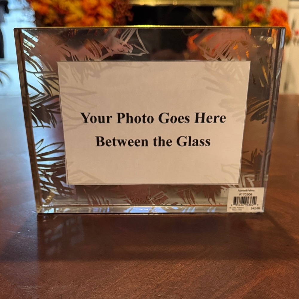 Lilly Pulitzer Acrylic Photo Frame - New